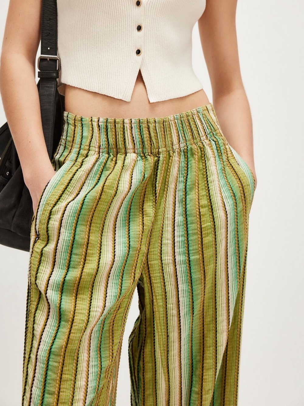 Free people days end striped pants - Picture 4 of 12